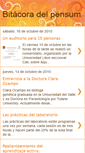 Mobile Screenshot of bitacoradelpensum.blogspot.com