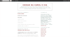 Desktop Screenshot of carolecia.blogspot.com