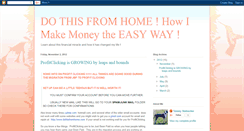 Desktop Screenshot of dothisfromhome.blogspot.com