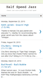 Mobile Screenshot of halfspeedjazz.blogspot.com