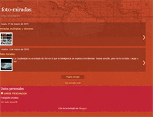 Tablet Screenshot of foto-miradas.blogspot.com