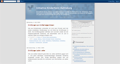 Desktop Screenshot of initiative-kinderheim.blogspot.com