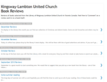 Tablet Screenshot of kingswaylambtonreviews.blogspot.com