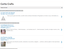 Tablet Screenshot of coritocrafts.blogspot.com