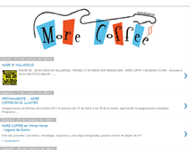 Tablet Screenshot of morecoffee2009.blogspot.com