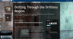 Desktop Screenshot of driftingdriftless.blogspot.com