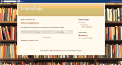 Desktop Screenshot of futebolbeja.blogspot.com