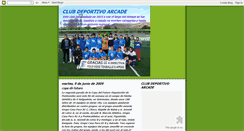 Desktop Screenshot of clubdeportivoarcade.blogspot.com