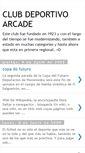 Mobile Screenshot of clubdeportivoarcade.blogspot.com