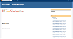 Desktop Screenshot of blackanddeckermower.blogspot.com