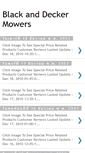 Mobile Screenshot of blackanddeckermower.blogspot.com
