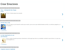 Tablet Screenshot of crearemociones.blogspot.com