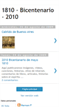 Mobile Screenshot of bicentanariodemayo.blogspot.com