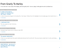 Tablet Screenshot of fromgnarlytomarley.blogspot.com