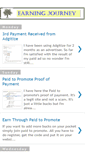 Mobile Screenshot of earningjourney.blogspot.com