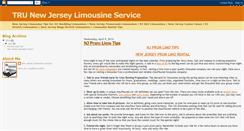 Desktop Screenshot of nj-limousine-service.blogspot.com