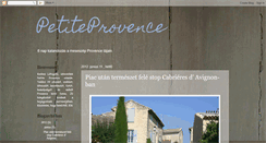 Desktop Screenshot of petite-provence.blogspot.com