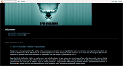 Desktop Screenshot of openyourmind-jd.blogspot.com