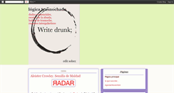 Desktop Screenshot of haikus-trasnochados.blogspot.com