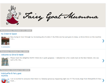 Tablet Screenshot of fairygoatmumma.blogspot.com