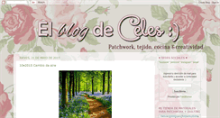 Desktop Screenshot of elblogdeceles.blogspot.com