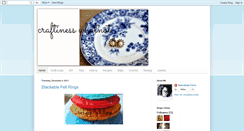 Desktop Screenshot of craftinesswhatnot.blogspot.com