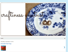 Tablet Screenshot of craftinesswhatnot.blogspot.com
