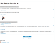 Tablet Screenshot of herdeirosdoasfalto.blogspot.com