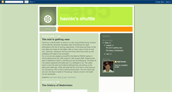 Desktop Screenshot of hasninshuttle.blogspot.com