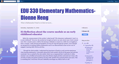 Desktop Screenshot of dionneheng.blogspot.com