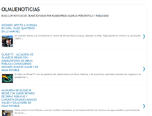 Tablet Screenshot of olmuenoticias.blogspot.com