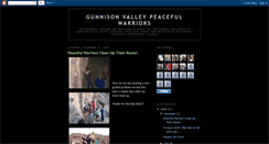 Desktop Screenshot of gunnisonvalleypeacefulwarriors.blogspot.com