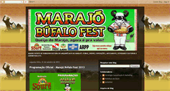 Desktop Screenshot of marajobufalofest.blogspot.com