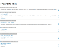 Tablet Screenshot of fridaynitefries.blogspot.com