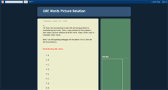 Desktop Screenshot of gre-words-pics.blogspot.com