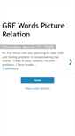 Mobile Screenshot of gre-words-pics.blogspot.com