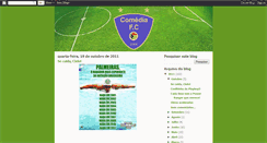 Desktop Screenshot of comediafutebolclube.blogspot.com