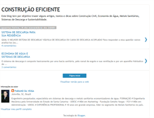 Tablet Screenshot of construcao-eficiente.blogspot.com