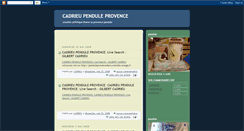 Desktop Screenshot of penduledecorprovence.blogspot.com