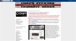 Desktop Screenshot of corpsfitness.blogspot.com