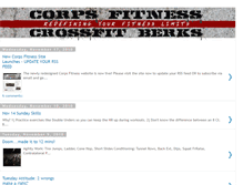 Tablet Screenshot of corpsfitness.blogspot.com