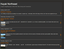 Tablet Screenshot of kayaknortheast.blogspot.com