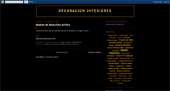 Desktop Screenshot of decoracioninteriores123.blogspot.com