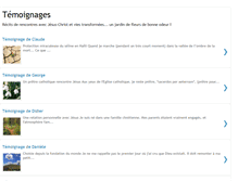 Tablet Screenshot of ecclesia-tchat-temoignages.blogspot.com