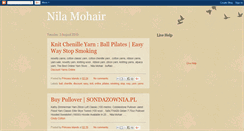 Desktop Screenshot of nilamohair.blogspot.com