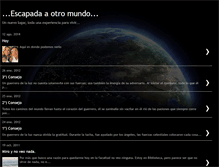 Tablet Screenshot of escapadaaotromundo.blogspot.com