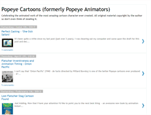 Tablet Screenshot of popeyeanimators.blogspot.com