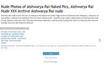 Tablet Screenshot of nude-aishwarya-rai-naked.blogspot.com