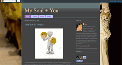 Desktop Screenshot of mysoulplusyou.blogspot.com