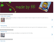 Tablet Screenshot of madebyfifi.blogspot.com